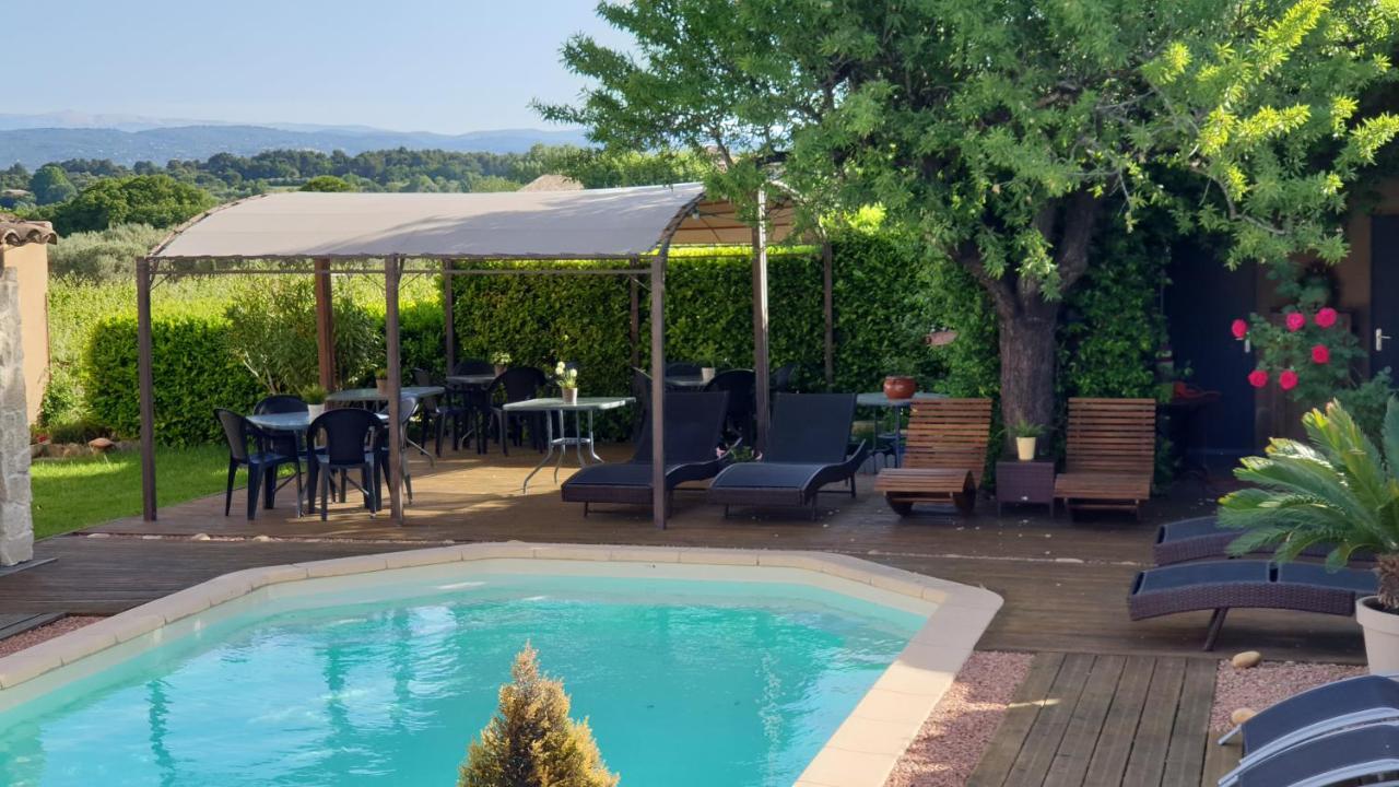 Le Jardin D'Ivana Chambres D'Hotes B&B Avec Piscine Chauffee Oppede Ngoại thất bức ảnh